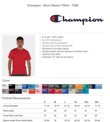 Champion® T-Shirts - Constantly Create Shop